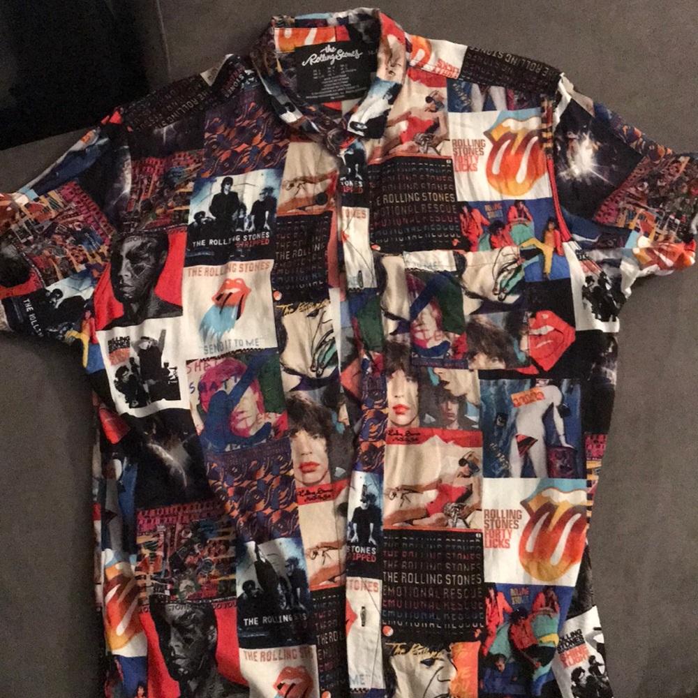 Rolling stone designer shirt